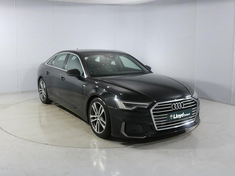 Used Audi A6 S-Line 204 HP (150 kW) 2019 Black Sedan