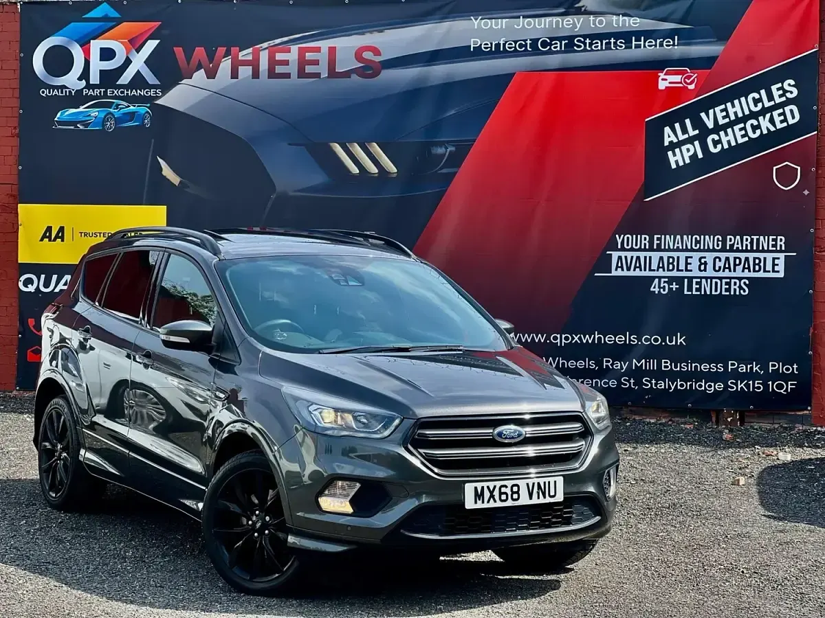 Used Ford Kuga ST-Line X 182 HP (133 kW) 2018 Grey SUV