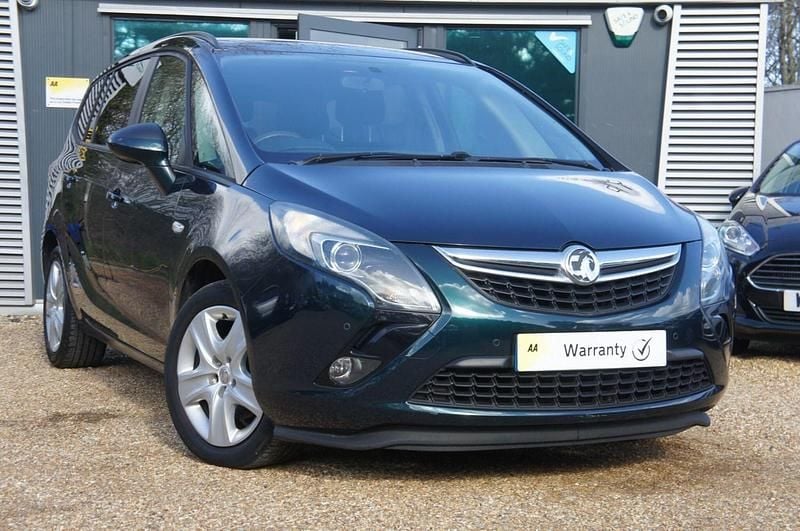 Used Vauxhall Zafira 2014 Green MPV