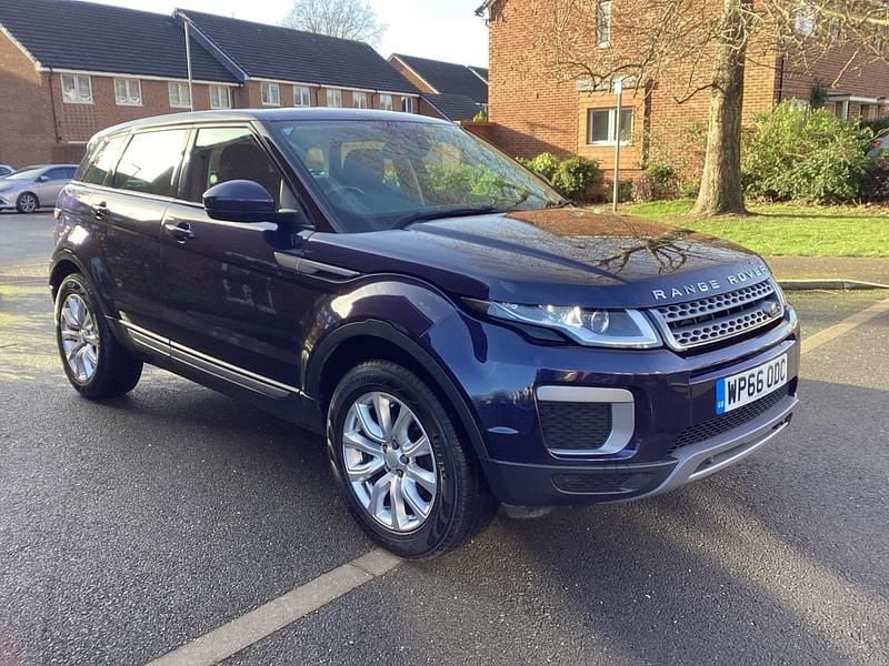 Used Land Rover Range Rover evoque SE 2016 Blue Estate
