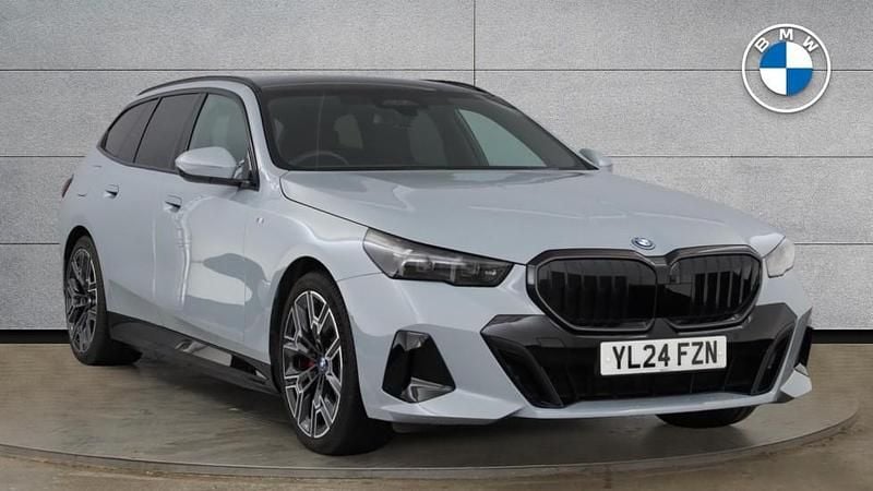 Grey Used 2024 BMW 530e M Sport Estate | £49,500 (A bit pricey) - Image 1/4