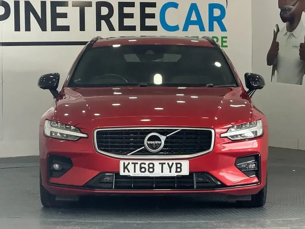 Used Volvo V60 R-Design Pro 190 HP (139 kW) 2019 Red Estate