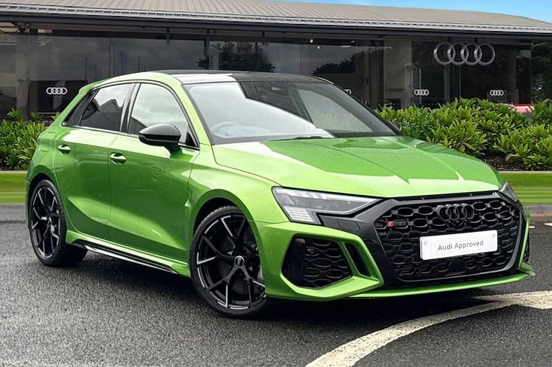 Green Used 2024 Audi RS3 Sportback Advanced Hatchback | £53,450 (Good price) - Image 1/4