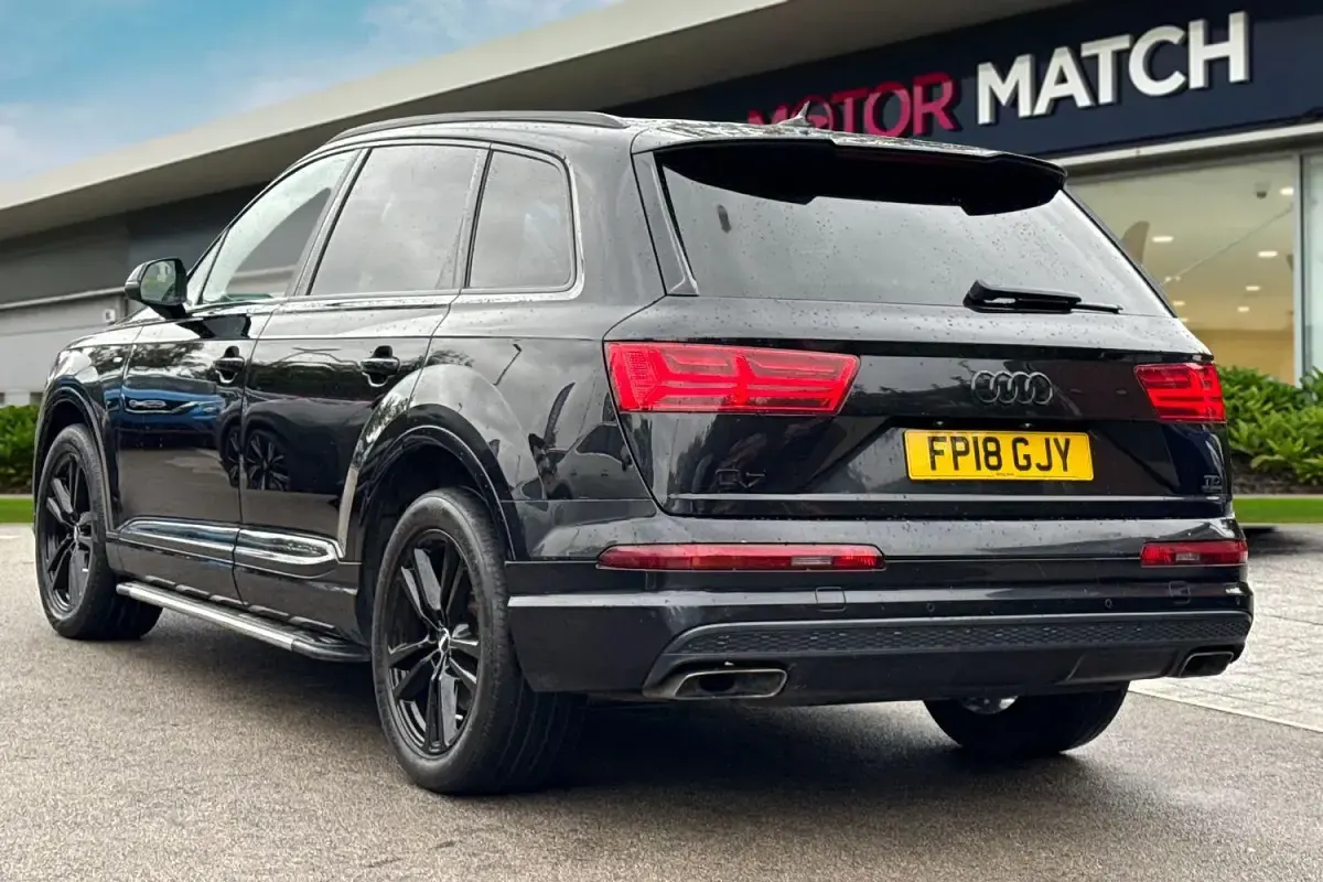 Used Audi Q7 S-Line 2018 Black SUV