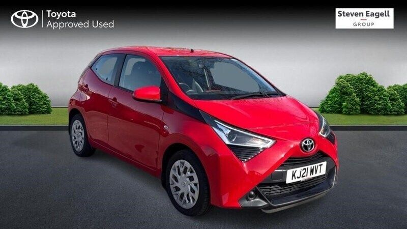 Red Used 2021 Toyota Aygo X-play Hatchback | £10,303 (Fair price) - Image 1/4
