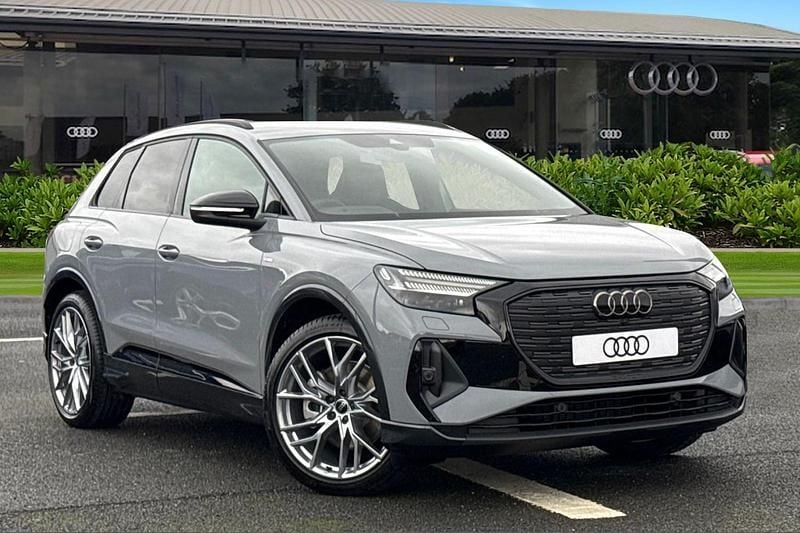 New Audi Q4 e-tron Black Edition 210 kW (286 HP) 2026 Grey SUV
