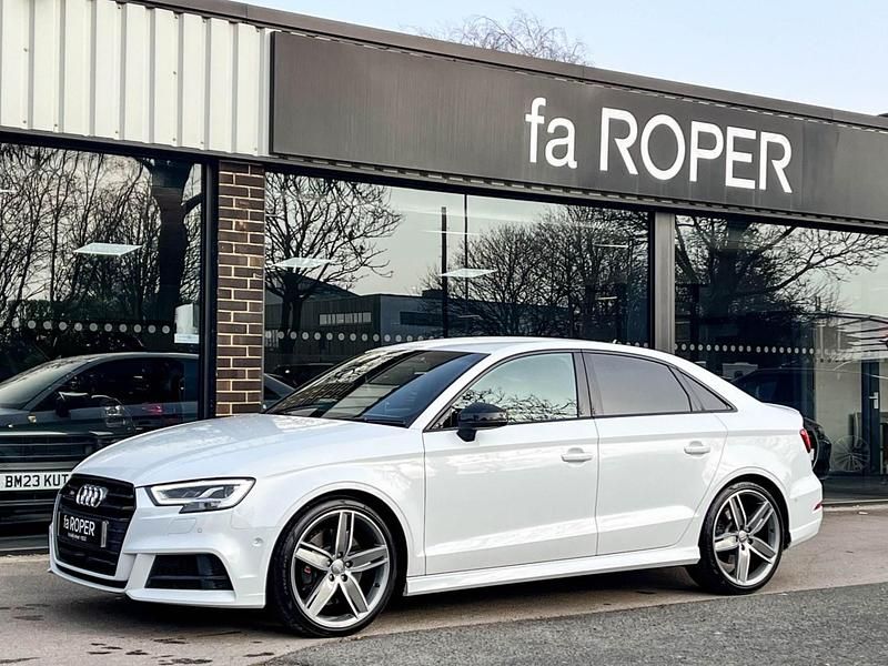 Used Audi A3 Black Edition 300 HP (220 kW) 2019 Glacier white metallic Sedan