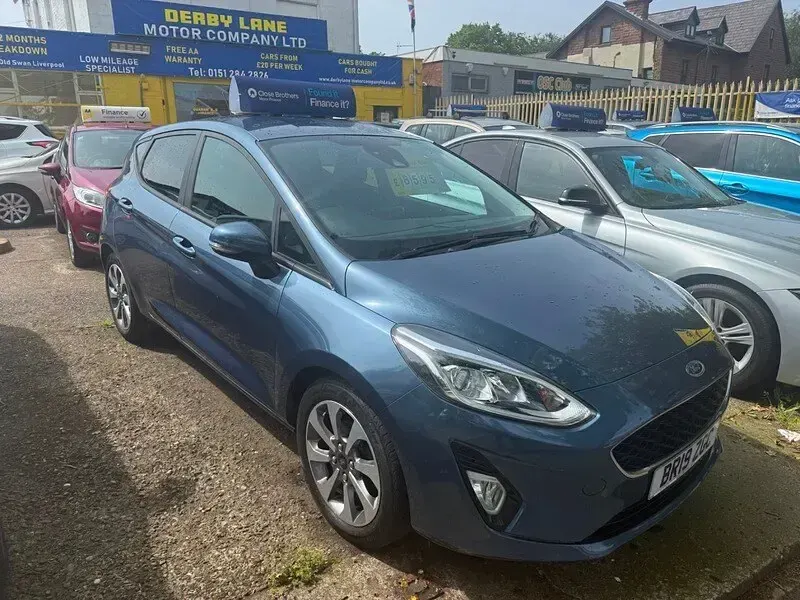 Used Ford Fiesta Trend 85 HP (62 kW) 2019 Blue Hatchback