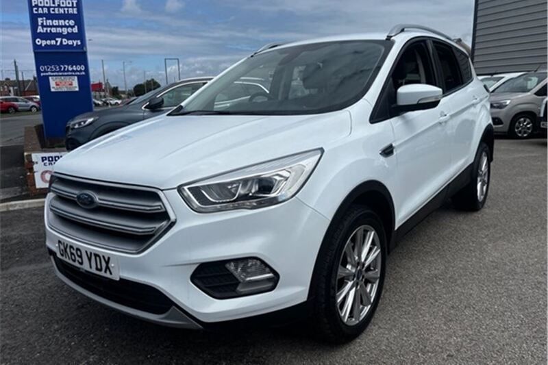 White Used 2019 Ford Kuga Titanium SUV | £12,795 (Fair price) - Image 1/4
