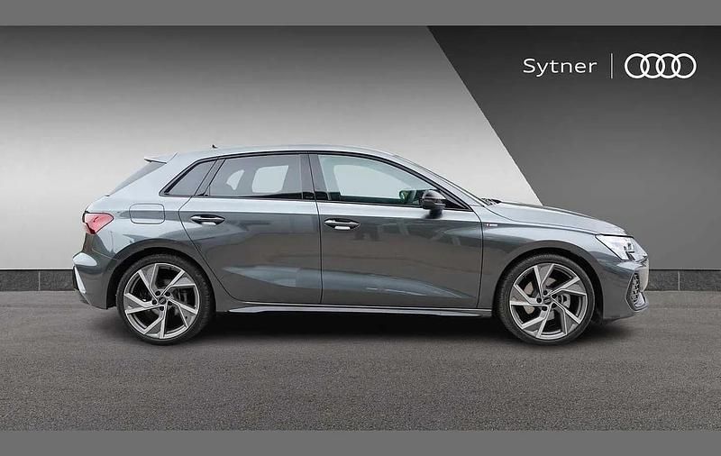 Used Audi A3 Black Edition 147 HP (108 kW) 2025 Grey Hatchback