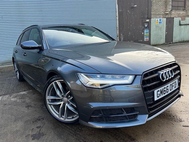 Used Audi A6 Black Edition 190 HP (139 kW) 2017 Grey Estate