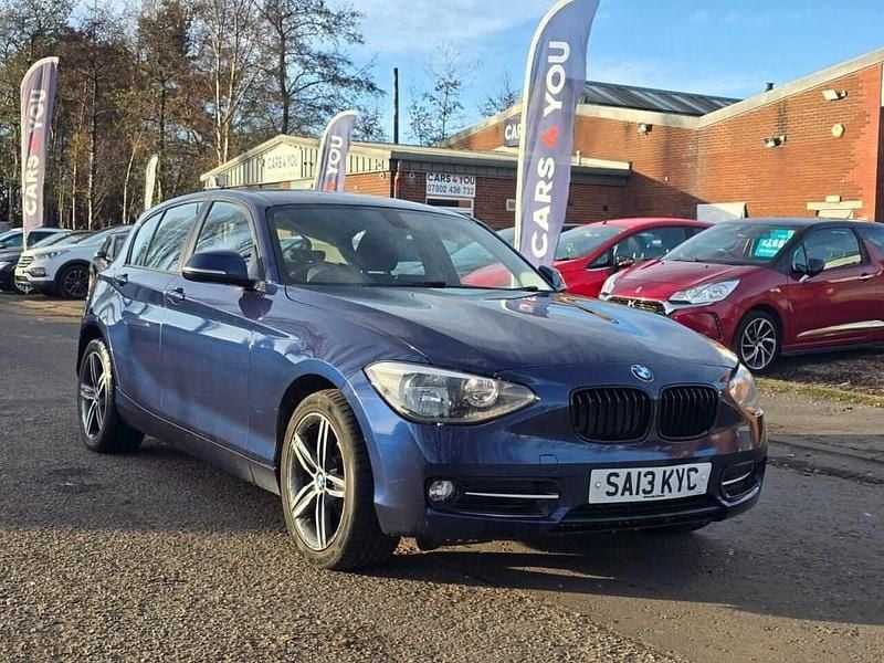 Used BMW 116 Sport Line 116 HP (85 kW) 2013 Blue Hatchback