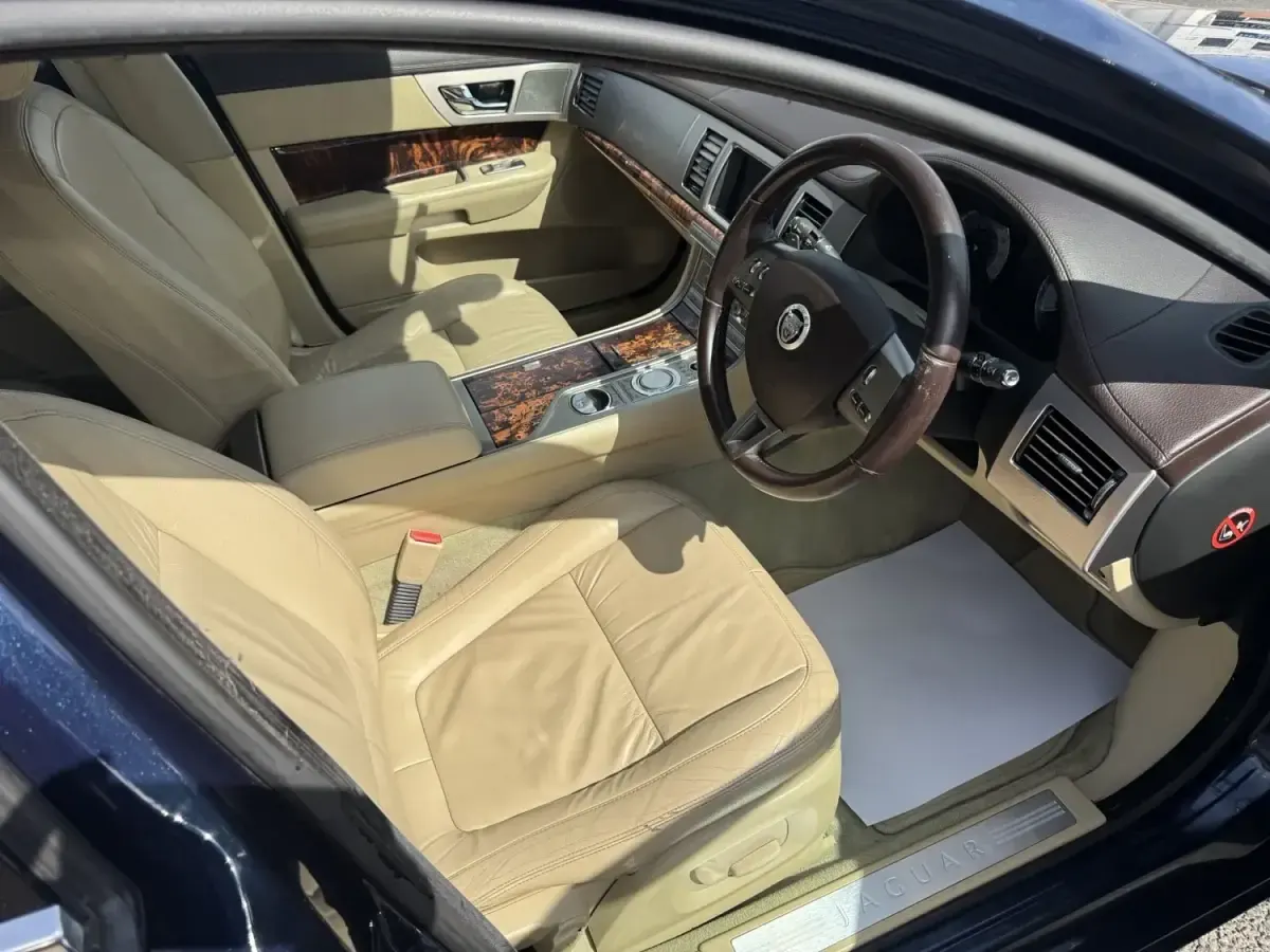 Used Jaguar XF Luxury 2009 Blue Sedan