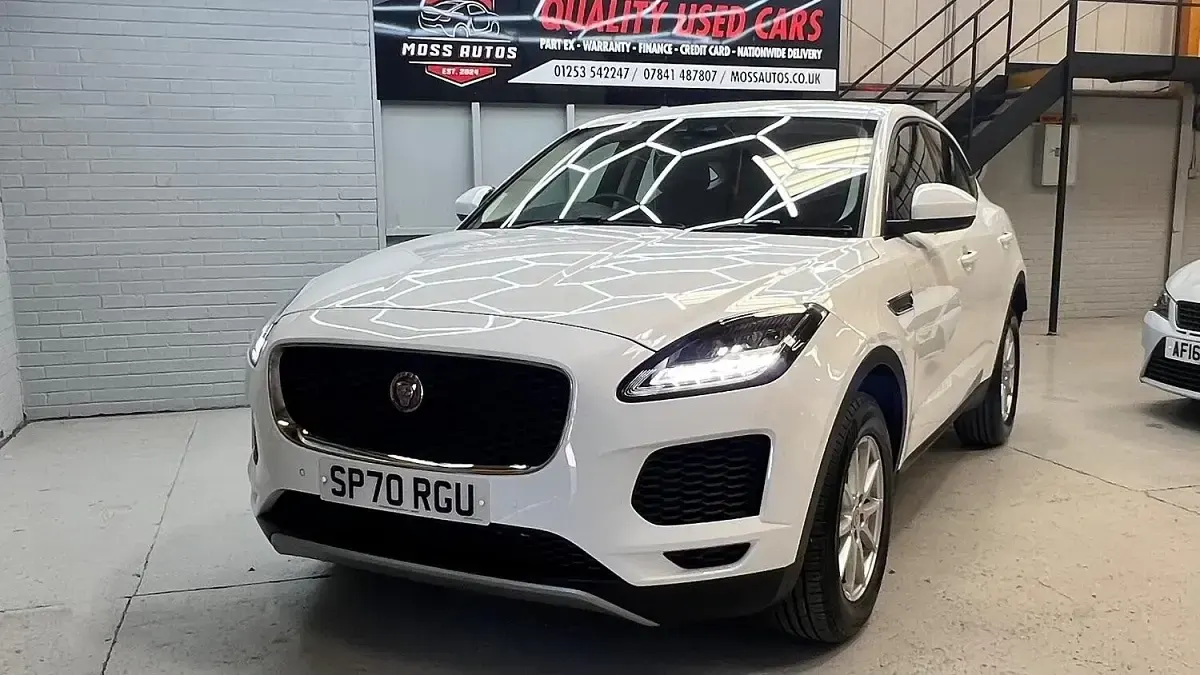 Used Jaguar E-Pace 147 HP (108 kW) 2020 White SUV