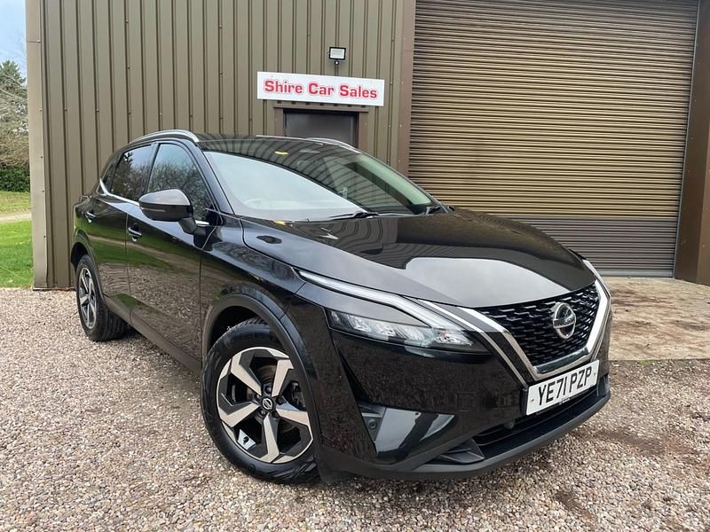 Used Nissan Qashqai N-Connecta 2021 Black SUV