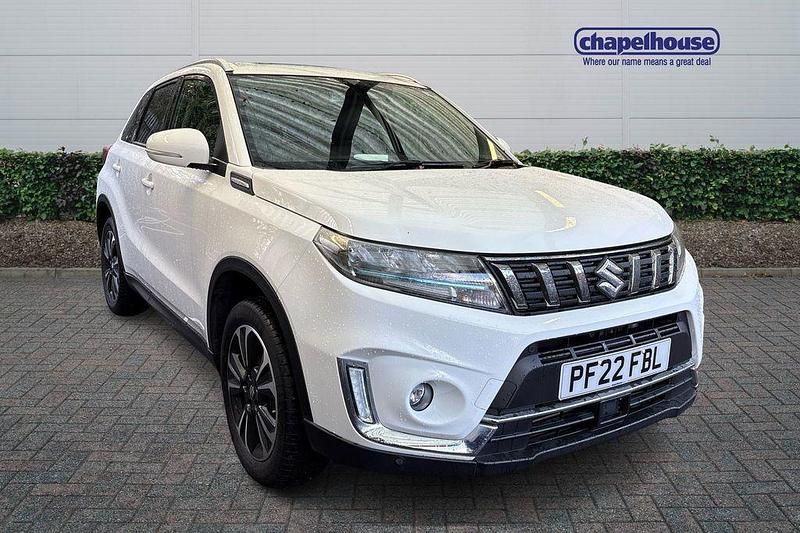 White Used 2022 Suzuki Vitara SZ5 SUV | £14,995 (Good price) - Image 1/4