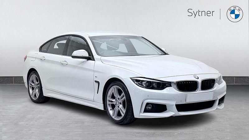 White Used 2020 BMW 420 Gran Coupé M Sport Coupe | £16,750 (Fair price) - Image 1/4