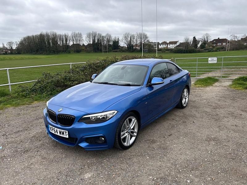 Used BMW 218 M Sport 2014 Blue Coupe