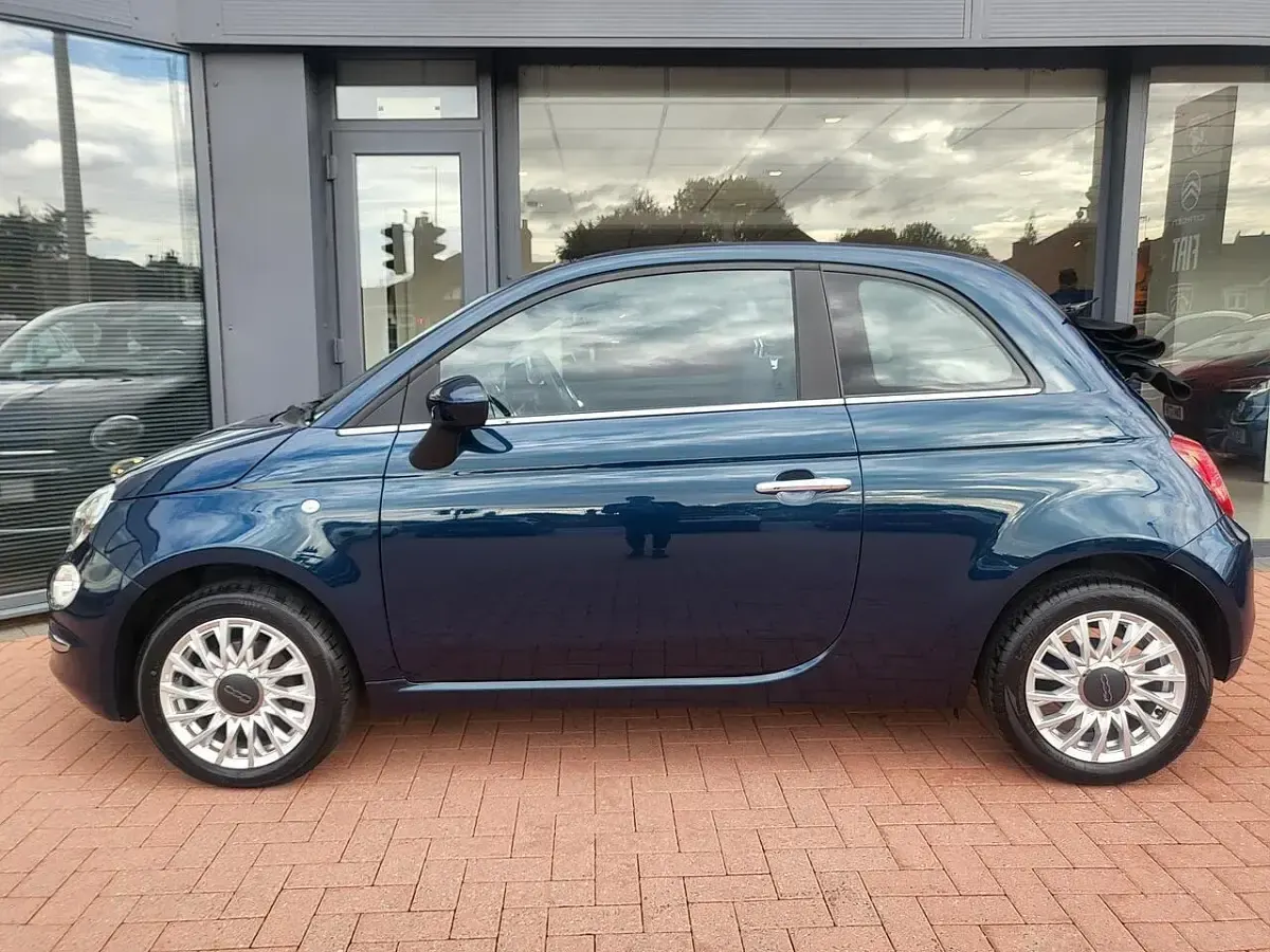 Used Fiat 500C S 70 HP (51 kW) 2023 Blue Cabriolet