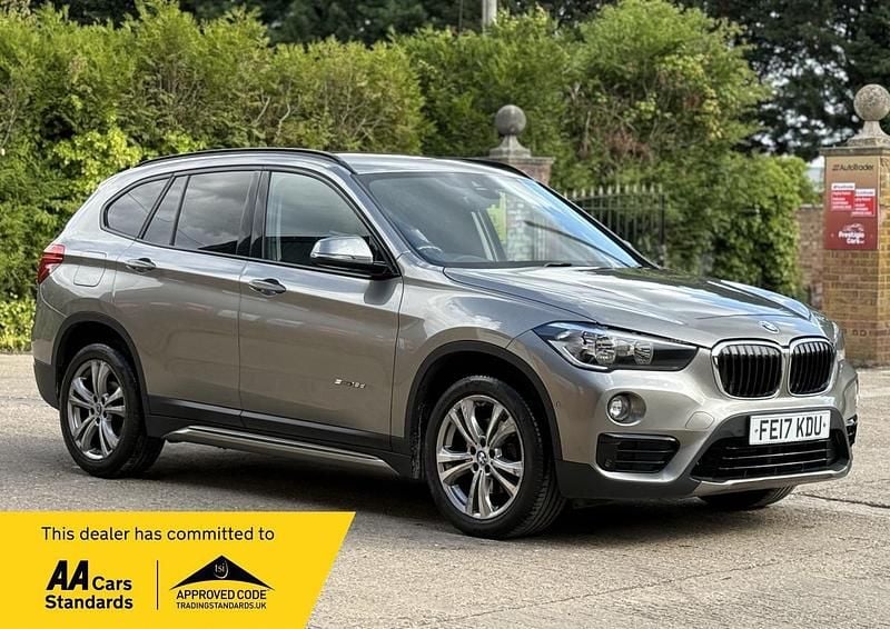 Silver Used 2017 BMW X1 Sport Line SUV | £8,990 (Fair price) - Image 1/2