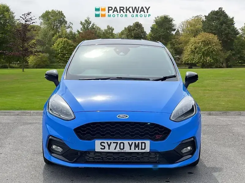 Used Ford Fiesta ST 200 HP (147 kW) 2021 Blue Hatchback