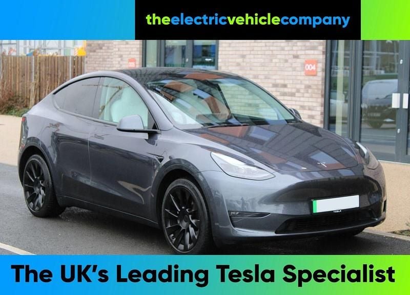 Grey Used 2022 Tesla Model Y Long Range SUV | £25,995 (Fair price) - Image 1/3
