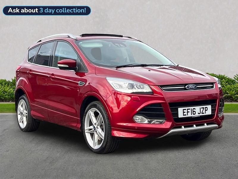 Red Used 2016 Ford Kuga Titanium X SUV | £13,999 (Expensive) - Image 1/4