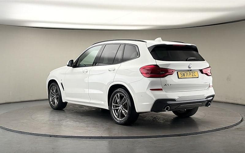 Used BMW X3 M Sport 184 HP (135 kW) 2021 White SUV