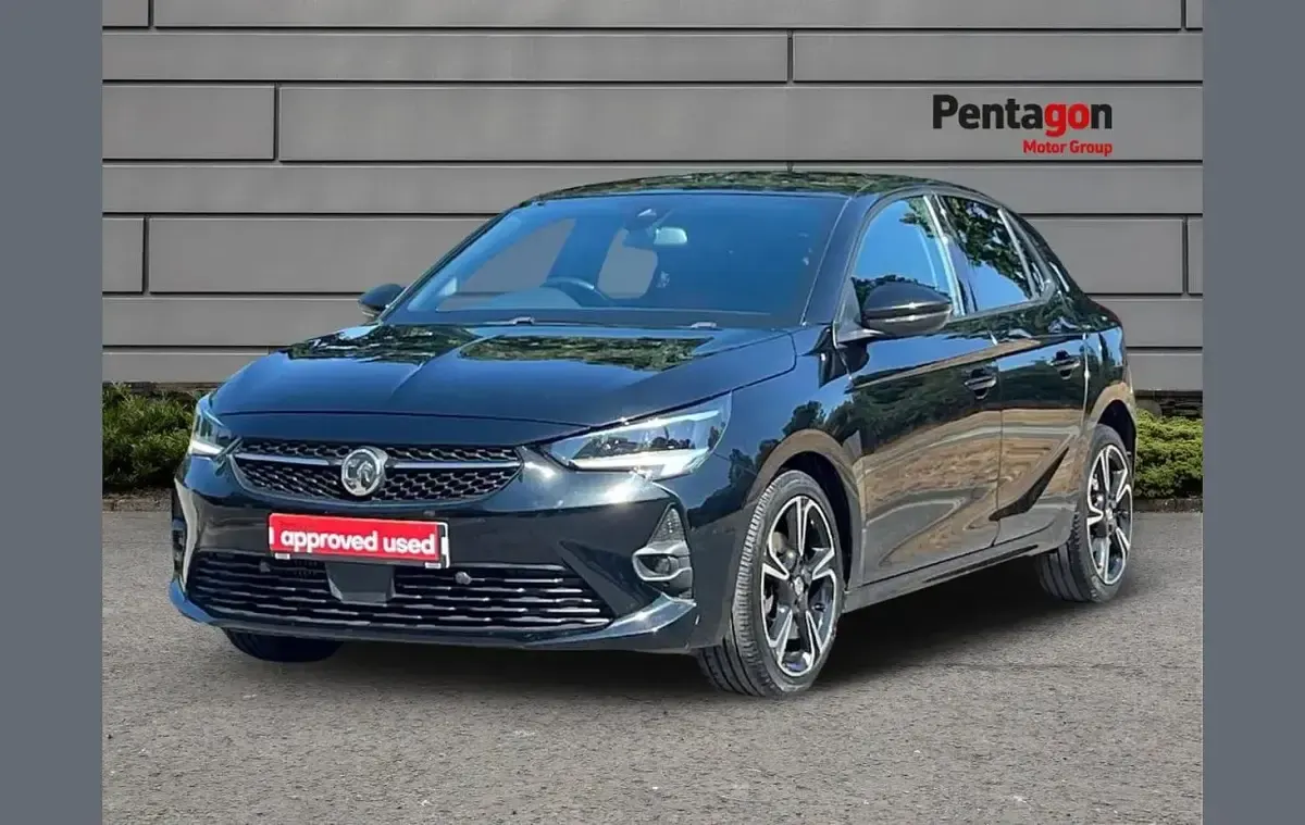 Used Vauxhall Corsa SRi 99 HP (72 kW) 2021 Black Hatchback