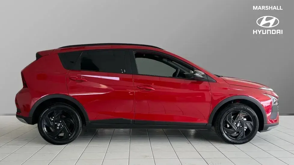 New Hyundai Bayon Blackline 90 HP (66 kW) 2026 Dragon red SUV