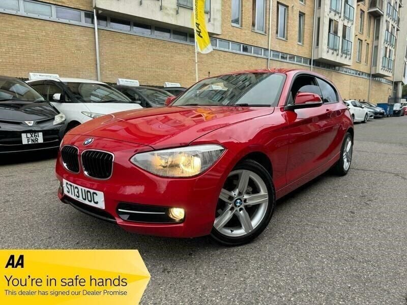 Red Used 2013 BMW 116 Sport Line Hatchback | £6,690 (Fair price) - Image 1/4