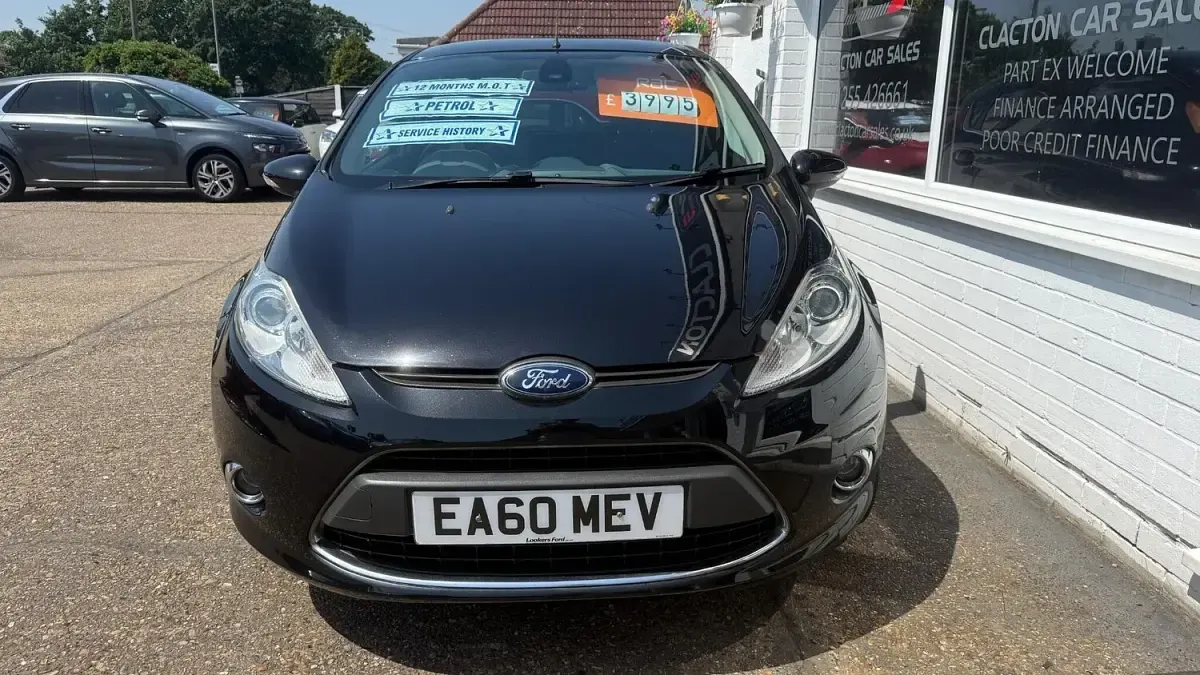 Used Ford Fiesta Titanium 96 HP (70 kW) 2010 Black Hatchback