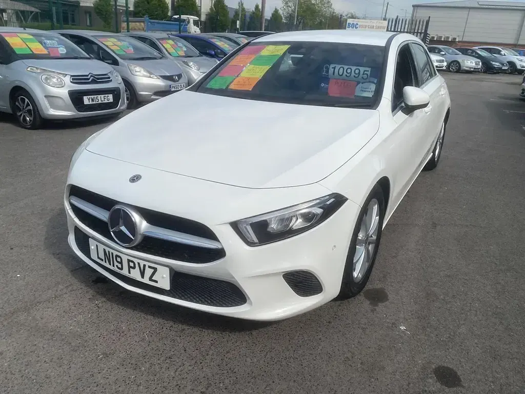 Used Mercedes A180 Executive 2019 White Hatchback