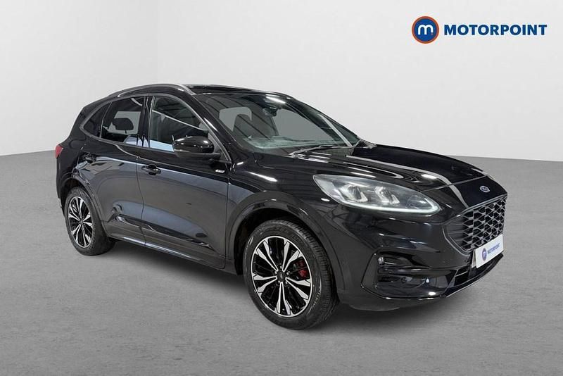 Black Used 2022 Ford Kuga ST-Line X SUV | £17,849 (Good price) - Image 1/4
