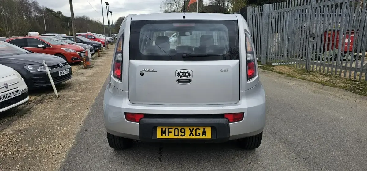 Used Kia Soul 126 HP (92 kW) 2009 Silver SUV
