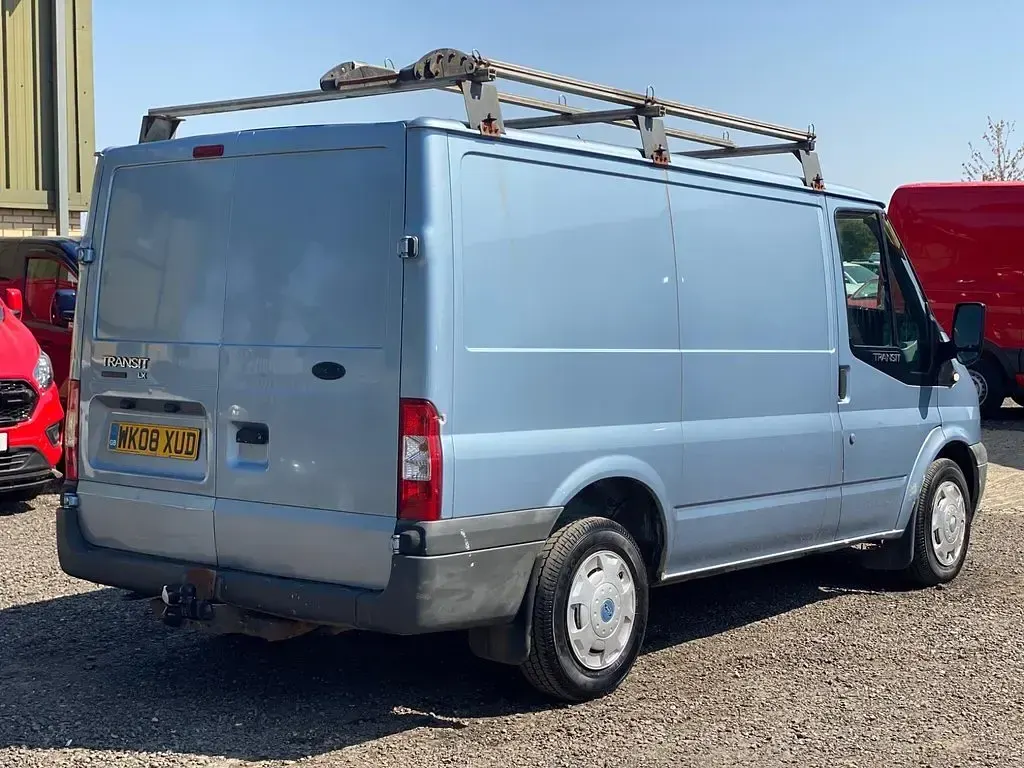 Used Ford Transit 85 HP (62 kW) 2008 Blue Van
