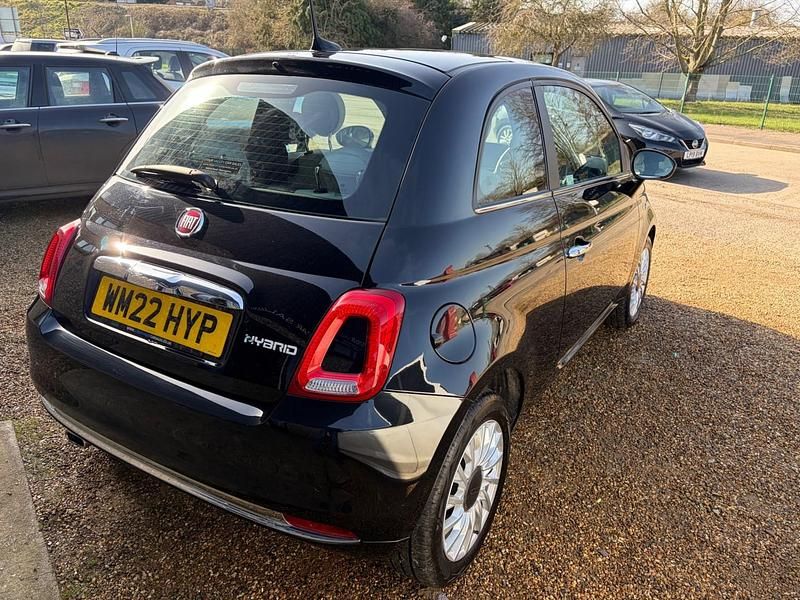Used Fiat 500 Dolcevita 70 HP (51 kW) 2022 Black Hatchback