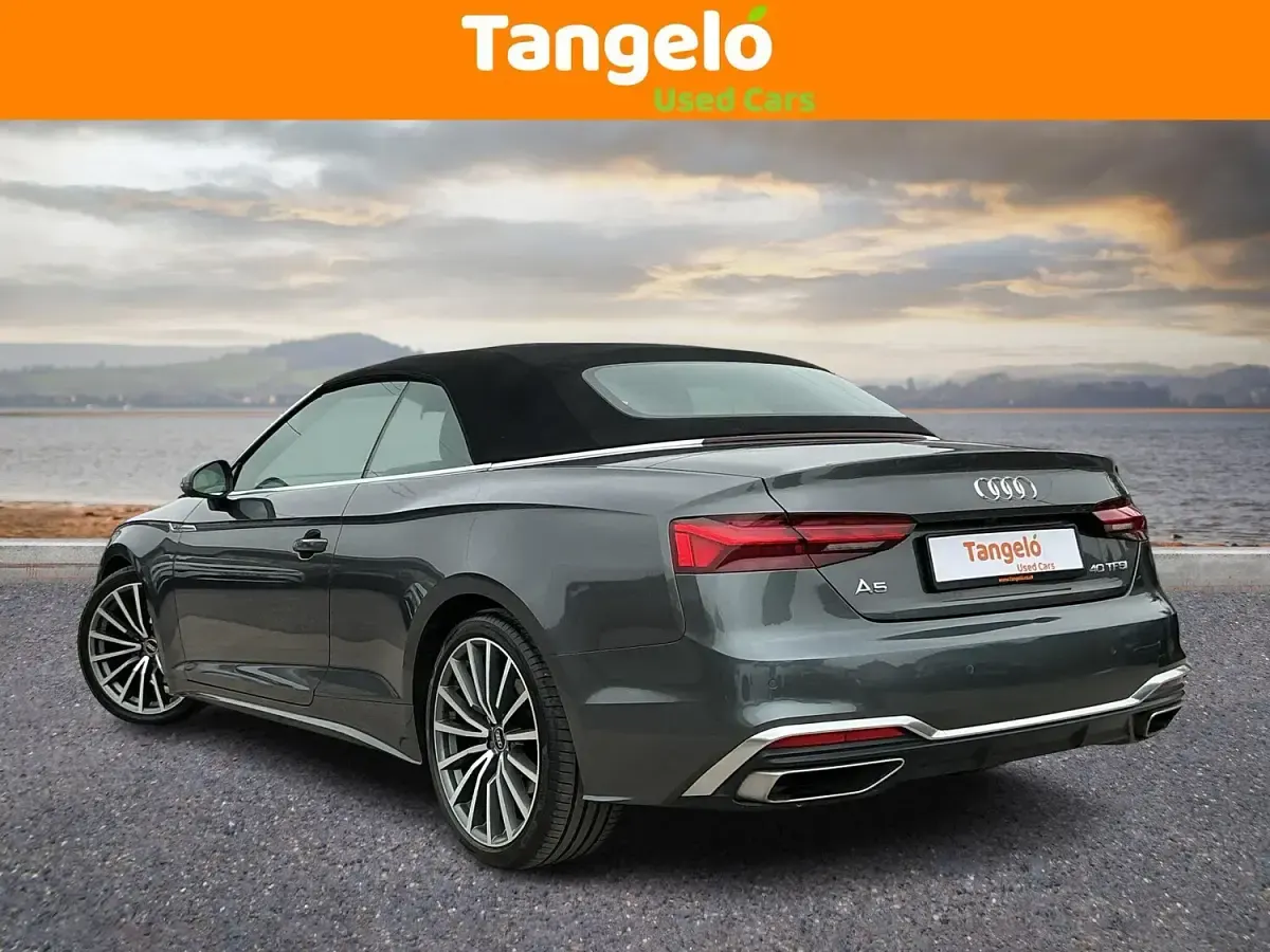 Used Audi A5 Cabriolet S-Line 204 HP (150 kW) 2021 Grey Cabriolet