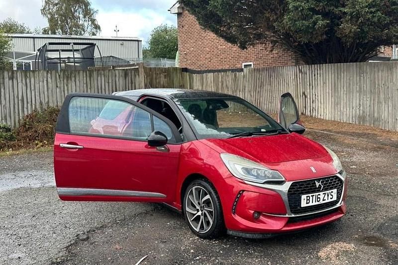 Red Used 2016 DS Automobiles DS3 Prestige Hatchback | £2,695 (Good price) - Image 1/1