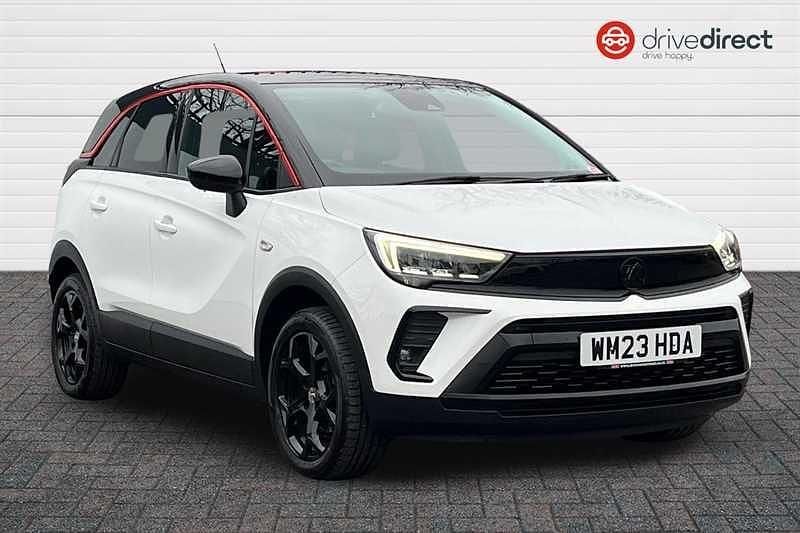 Used Vauxhall Crossland S 110 HP (80 kW) 2023 White SUV