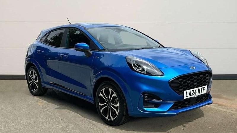 Blue Used 2024 Ford Puma ST-Line Hatchback | £19,139 (Fair price) - Image 1/4