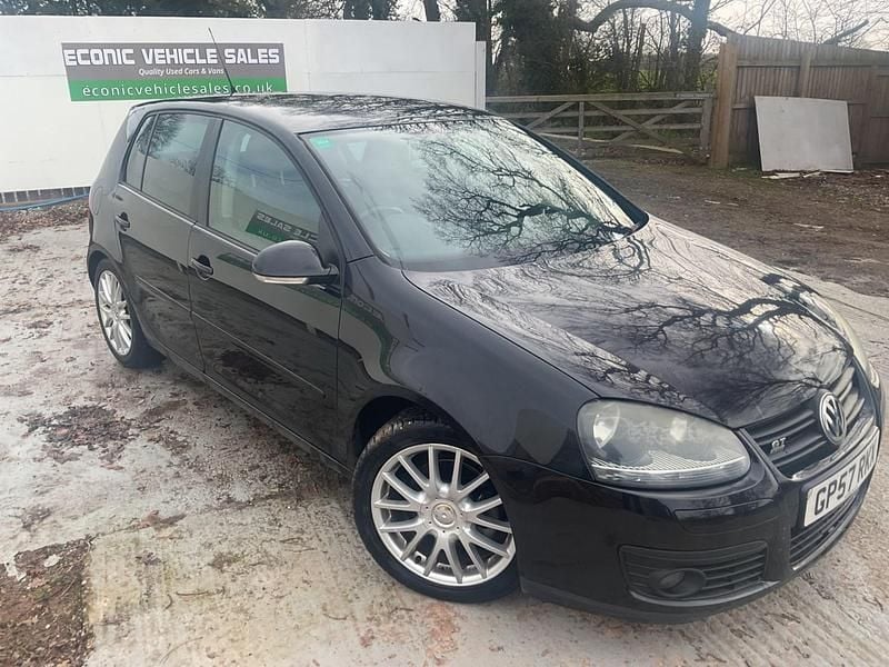 Used VW Golf V GT 2007 Black Hatchback
