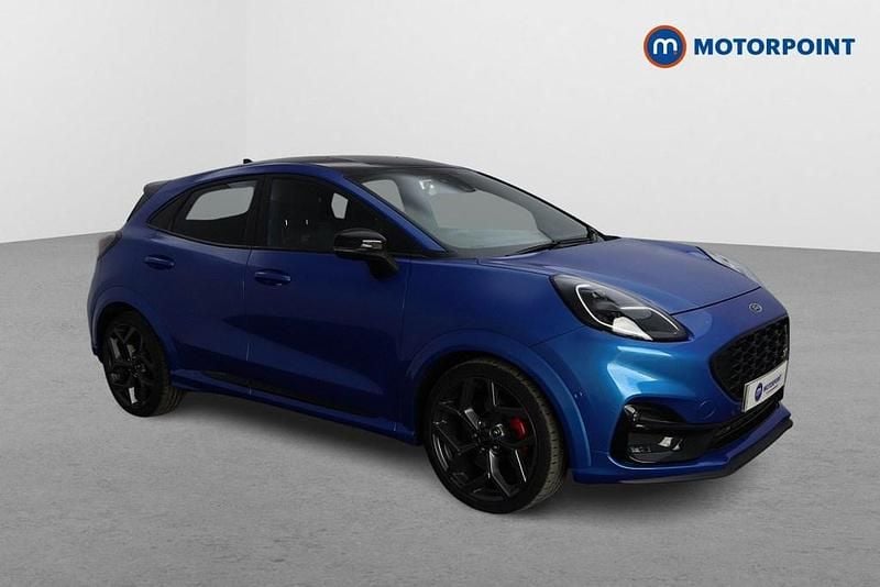 Blue Used 2022 Ford Puma Gen-E ST Hatchback | £19,049 (Fair price) - Image 1/4