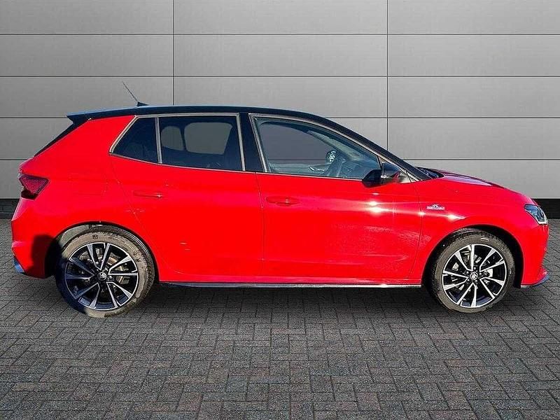 Used Skoda Fabia Monte Carlo 147 HP (108 kW) 2025 Velvet red metallic black magic pearl effect Hatchback