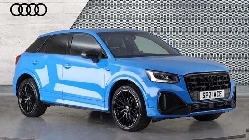 Blue Used 2021 Audi Q2 Black Edition SUV | £23,291 (Expensive) - Image 1/4