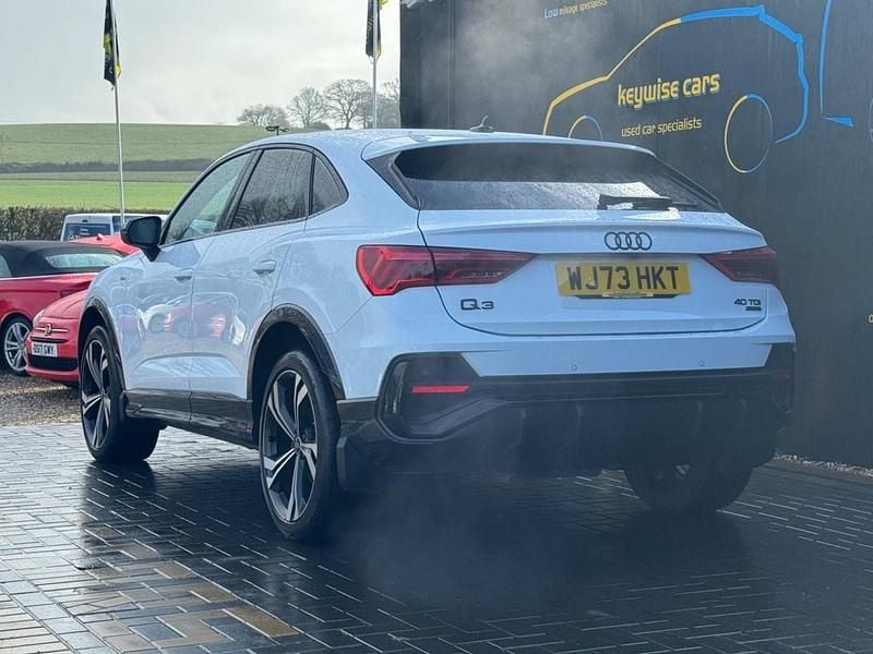 Used Audi Q3 Sportback Black Edition 2023 White SUV