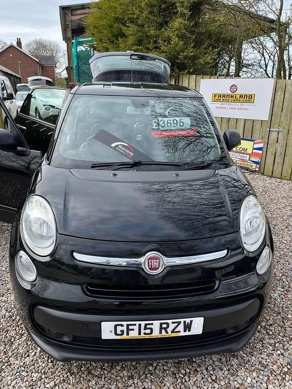 Used Fiat 500L Pop 95 HP (69 kW) 2015 Black MPV