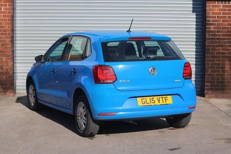 Used VW Polo S 2015 Blue Hatchback