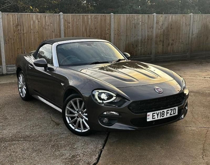 Bronze Used 2018 Fiat 124 Spider Lusso Plus Cabriolet | £11,995 (Expensive) - Image 1/4