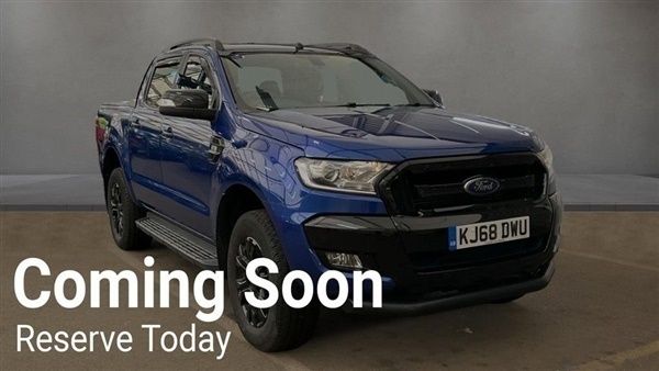 Blue Used 2019 Ford Ranger Wildtrack Pickup | £25,181 - Image 1/1